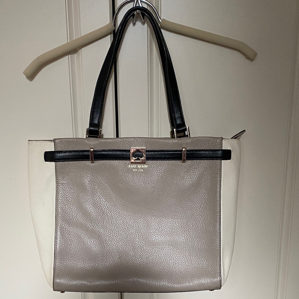 Kate Spade Gray and Black Women's Tote Bag